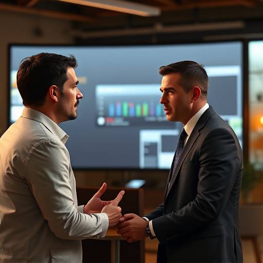 Imagen de una entrevista a un experto en finanzas, parte de una serie de videos educativos para 'Finanzas Claras'.